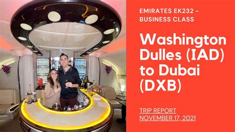 Just browse the list of cities we fly to from Washington Dulles International and select your destination city to see our flight schedules and destination guides. . Emirates iad to dubai